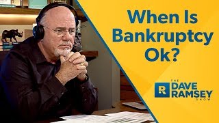 When Should I File Bankruptcy  Dave Ramsey Rant [upl. by Normalie]