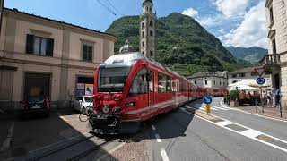 Bernina Express Switzerland Chur  Tirano 4K 60FPS [upl. by Norej]