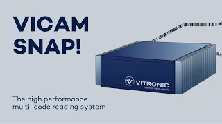 VICAM SNAP  The High Performance MultiCode Reading System  VITRONIC [upl. by Kcarb929]