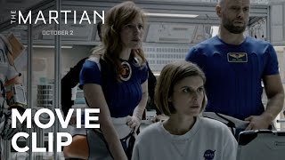 The Martian  quotStorm Reportquot Clip HD  20th Century FOX [upl. by Lexy]