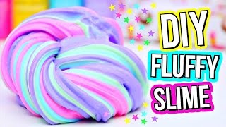 DIY FLUFFY SLIME How To Make The BEST Slime [upl. by Ahsiekal]