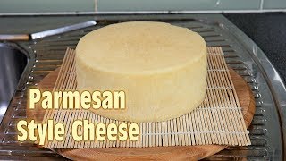 How to Make Parmesan Cheese Italian Hard Cheese at Home [upl. by Prud]