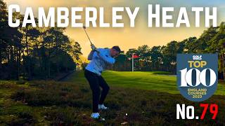 Camberley Heath Golf Club  18 Holes [upl. by Iznek]