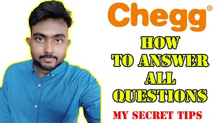 My Secret Method How to Answer CHEGG Questions Easily by SURAJSARKAR1 [upl. by Reckford]