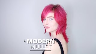 Hair Tutorial How To Do A Modern Mullet Haircut [upl. by Bartolemo520]