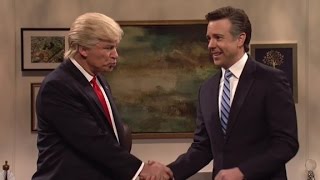 Alec Baldwin returns as Trump on SNL [upl. by Asserrac]