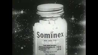 Vintage Old 1950s Sominex Sleep Aid Commercial [upl. by Lamori590]