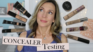 Testing Undereye Concealers for Mature Skin [upl. by Filiano]