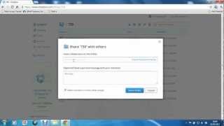 Condividere files o cartelle con Dropbox  tutorial [upl. by Ferdinande]