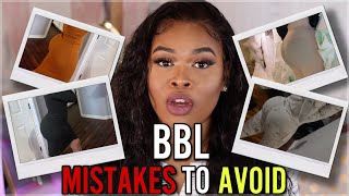 BBL Mistakes to Avoid amp How to Maintain BBL Results After Surgery  Amber Sharniece [upl. by Ynna382]