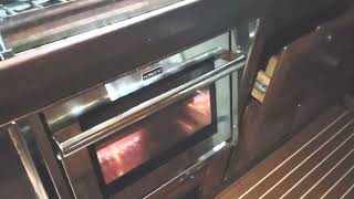 Gimbaled oven on a sailboat [upl. by Navad]