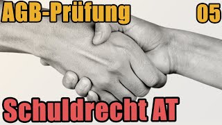 Schuldrecht I 05  Die AGB Prüfung [upl. by Bej]