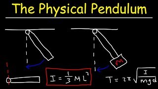 Physical Pendulum Problems  Moment of Inertia  Physics [upl. by Singhal]