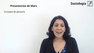 7 Sociología Las perspectivas clásicas – Karl Marx plusvalía [upl. by Rouvin891]