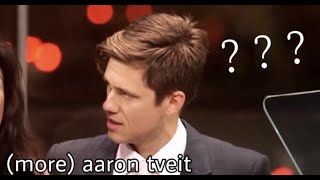 more aaron tveit moments that end me on sight [upl. by Ecirrehs]