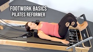 Footwork Basics On The Pilates Reformer [upl. by Hurwit]