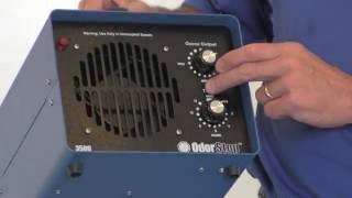 OdorStop OS3500 Ozone Generator Demonstration Video [upl. by Saw]