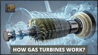 How Gas Turbines Work Detailed Video [upl. by Valeda855]