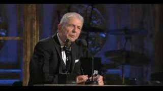 Induction of Leonard Cohen [upl. by Ojimmas]