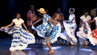 Sega folk dance of Mauritius [upl. by Innavoij]