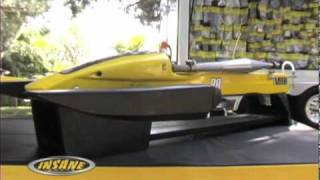 RC Boat  Insane Gas Rigger Spot 90v9B [upl. by Leahpar522]