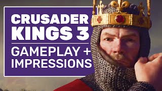 Crusader Kings 3 Gameplay And Impressions  Royal RPG Meets Grand Strategy [upl. by Broeker960]