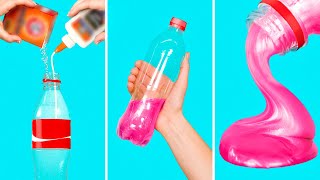 Super Fast Slime Recipe DIY 30 SECONDS Bottle Slime [upl. by Casilde]