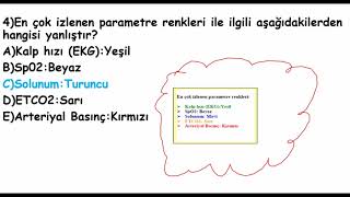 ANESTEZİ VE REANİMASYON 1 VİZE SORULARI [upl. by Notnyw]