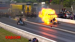 NHRA Crashes amp Engine Explosions [upl. by Madigan]