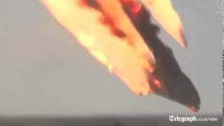 Unmanned Russian ProtonM rocket explodes and crashes just after launch in Kazakhstan [upl. by Dwane]