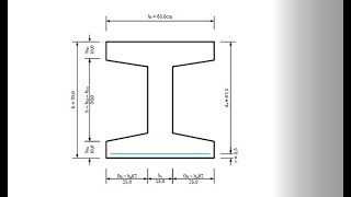 Visio  Technische Darstellungen 3 Betonträgerprofil erstellen [upl. by Ninnette541]