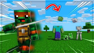 Minecraft Dar Sunt O Testoasa Ninja [upl. by Ahsikcin]