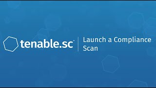 Launch a Compliance Scan in Tenablesc [upl. by Yema335]