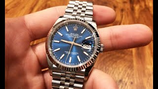 Rolex Datejust 36 126234  The blue dial that pops [upl. by Bunow]