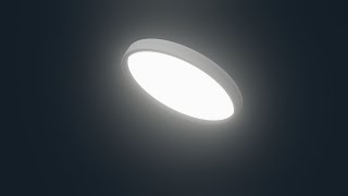 Blender Tutorial  LED downlight [upl. by Adnawak]