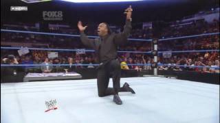 Booker T returns  Smackdown 2011 [upl. by Dranyar]