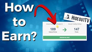 Hideout TV Review – How Much can You Really Earn Payment Proof  Tutorial [upl. by Alimac]