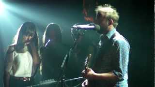 Bon Iver and The Staves  reStacks  Wembley Arena  081112 [upl. by Seka939]