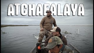 Duck Hunting The Atchafalaya River Louisiana [upl. by Anipsed]