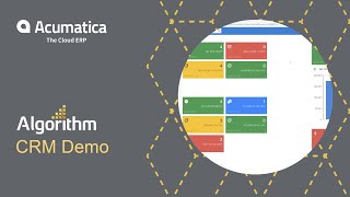 Acumatica Customer Management CRM Demo [upl. by Eustacia]