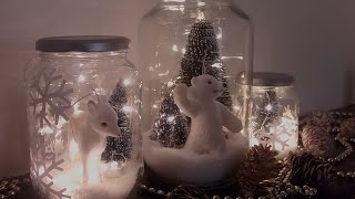 Déco de Noël DIY  Bocaux lumineux [upl. by Cherice]