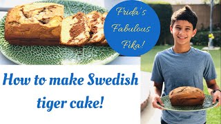 How to make Swedish Tiger cake [upl. by Ransom]