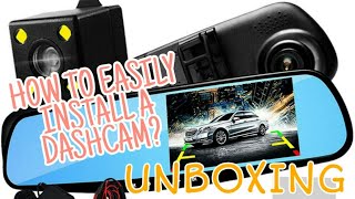 Vehicle Blackbox DVR 1080 Full Hd Review  How to install a dashcam [upl. by Ruthven]