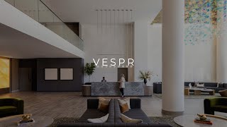 Luxury Oakland Downtown Apartment Tour  VESPR [upl. by Xylia832]