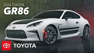 2024 Toyota GR86 Overview  Toyota [upl. by Searle]