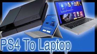 How To Connect PS4 To Laptop Wirelessly  PlayStation 4 Remote Play PC amp Mac [upl. by Jallier569]