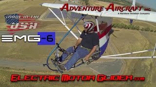 EMG Electric Aircraft – EMG 6 electric ultralight motorglider [upl. by Doggett723]