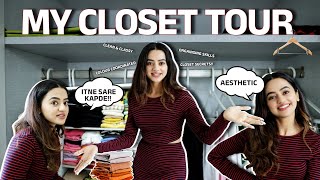 My Closet Tour I Wardrobe management skills I Helly Shah Vlogs [upl. by Kauslick]