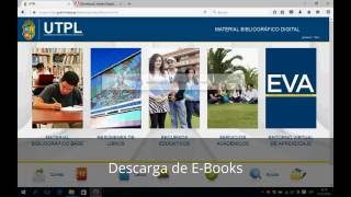 ¿Como descargar los libros de la UTPL en 4 pasos [upl. by Nnylorac19]