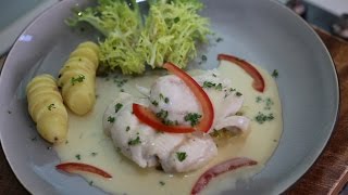 Lemon Sole with Butter veloute  how to make butter sauce [upl. by Divadnoj]